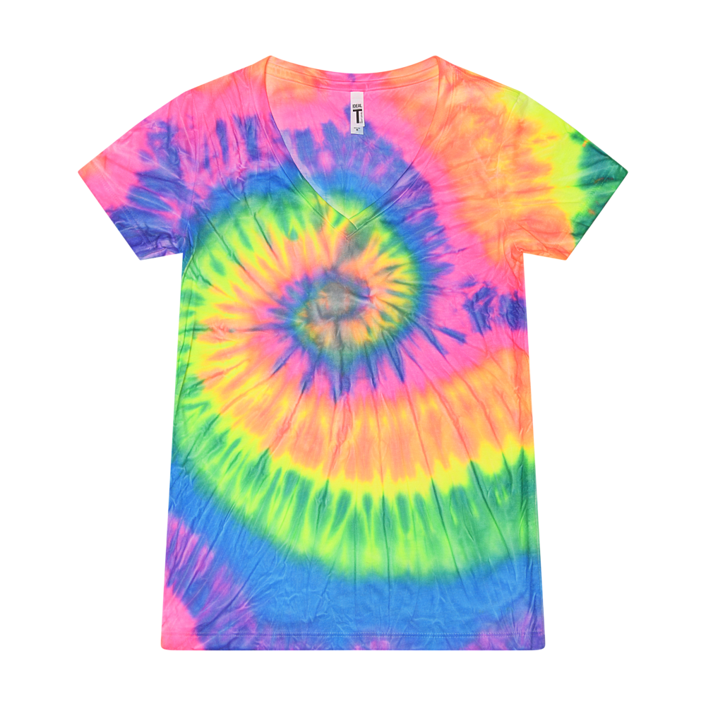 PLAIN RAINBOW TIE DYE TEE – OBTAIND