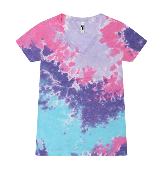 LADIES V-NECK T-SHIRT S/S