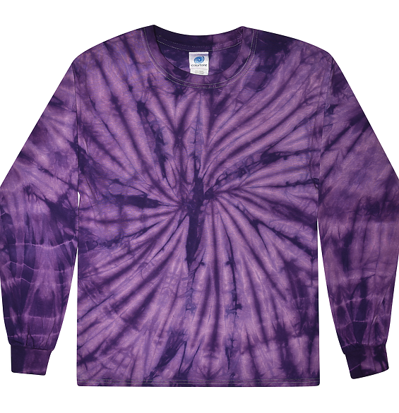 トップス ANCELLMEMBROIDERY DYED T-SHIRT |PURPLE EMBROIDERY DYED T-SHIRT(DUSKY PURPLE) – ANCELLM